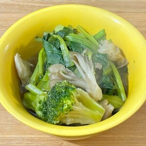 ブロッコリーと小松菜のさっと煮【和食・副菜】